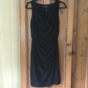 Black cocktail dress